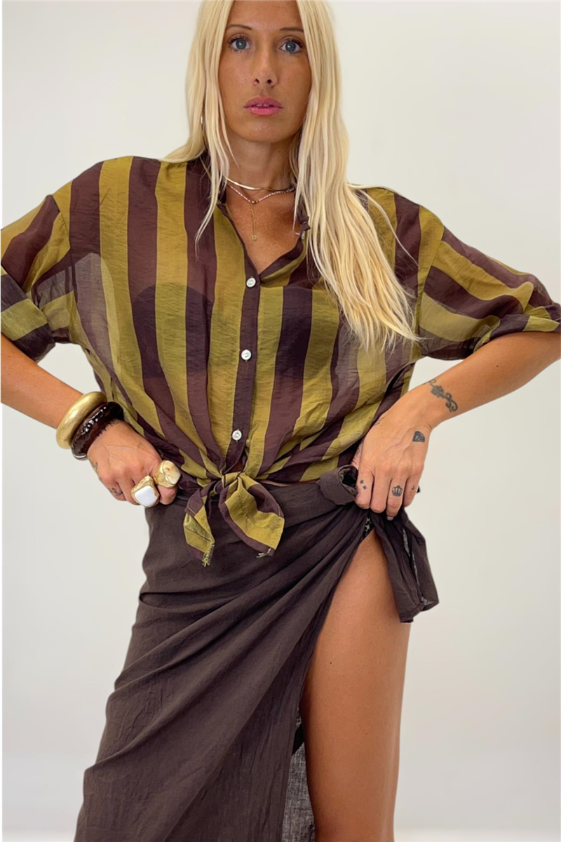 camicia rigata stripe
